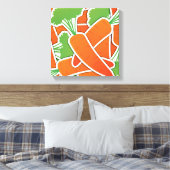 Schimmelige wortelen! canvas afdruk (Insitu (Slaapkamer))