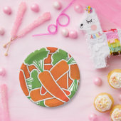 Schimmelige wortelen! papieren bordje (Feest)