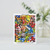 schimmelinfectie briefkaart (Staand voorkant)