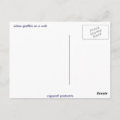 schimmelinfectie briefkaart (Achterkant)