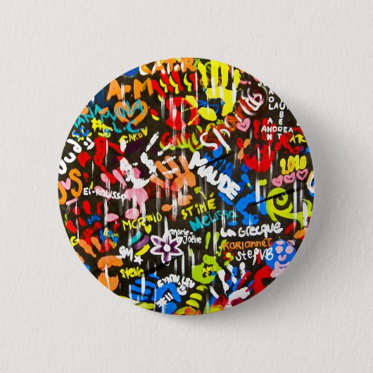 schimmelinfectie ronde button 5,7 cm (Voorkant)