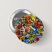 schimmelinfectie ronde button 5,7 cm (Voorkant /achterkant)