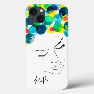 Schimmelkleurige waterverf Case-Mate iPhone case