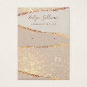 Schimmelpapier, met een weergavekaart visitekaartje (Voorkant)