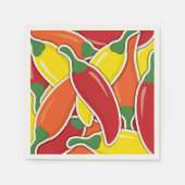 Schimmelpaprika's Servetten (Voorkant)