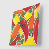 Schimmelpaprika's Vierkante Klok (Hoek)