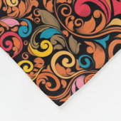 Schimmelpatroon Fleece Deken (Hoek)
