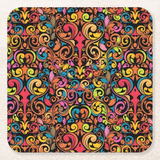 Schimmelpatroon Kartonnen Onderzetters (Voorkant)