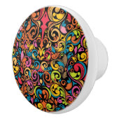 Schimmelpatroon Keramische Knop (Rechts)