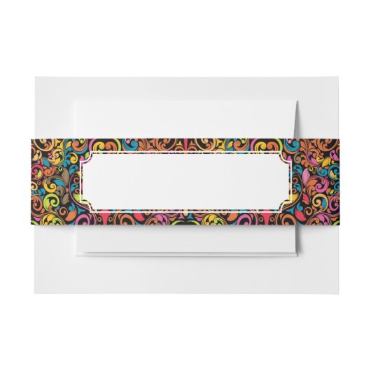 Schimmelpatroon Uitnodigingen Wikkel (Voorkant Voorbeeld)