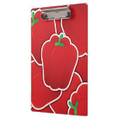 Schimmelrode paprika klembord (Links)