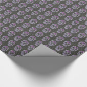 Schimmelroze verlooppapier cadeaupapier (Hoek)