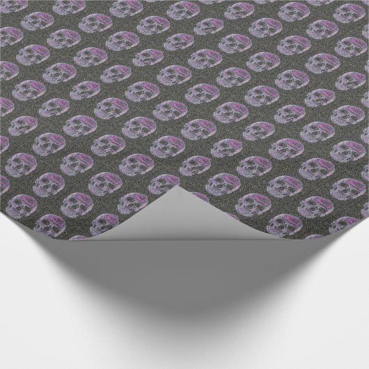 Schimmelroze verlooppapier cadeaupapier (Hoek)