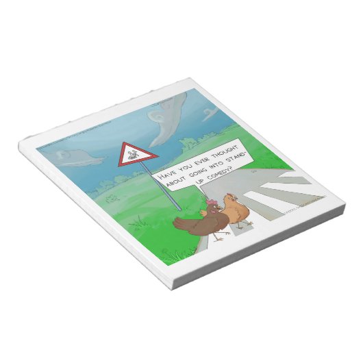 Schimmels Cartoon Notitieblok (Schuin)