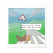 Schimmels Cartoon Notitieblok (Voorkant)