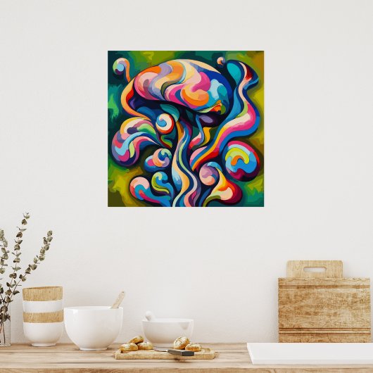 Schimmels Dreamscape Poster (Keuken)