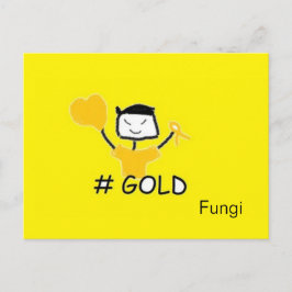Schimmels #Goud Briefkaart