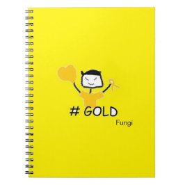 Schimmels #Goud Notitieboek
