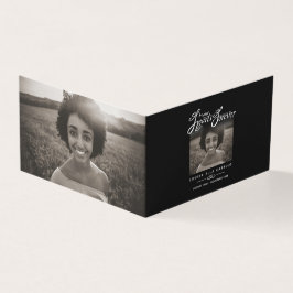 Schimmels in ons hart voor altijd zwarte gedicht. kaart