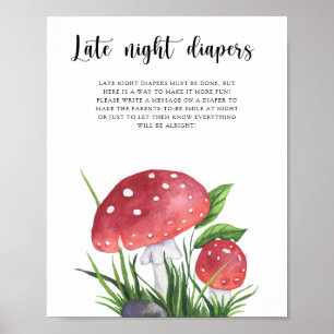 schimmels - Late nacht luiers spel Poster