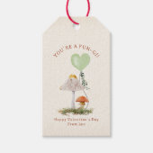 Schimmels Paddestoel Pun Classroom Valentijn Cadeaulabel (Voorkant)