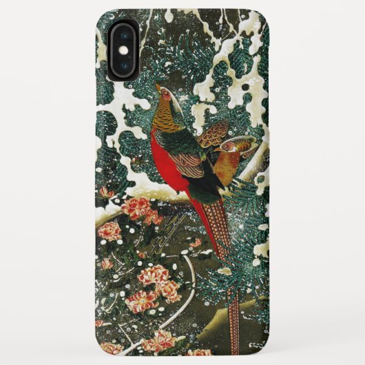 Schimmels, pijnbomen, Rozen, Japanse bloemen Case-Mate iPhone Case (Achterkant)