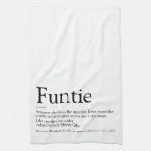 Schimmels, tante, tante, Tante Definition Modern T Theedoek (Verticaal)