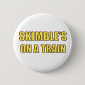 Schimmels trein ronde button 5,7 cm (Voorkant)