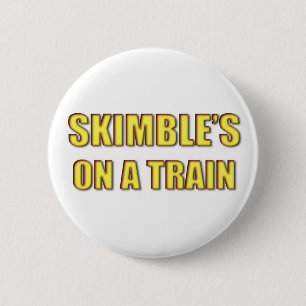 Schimmels trein ronde button 5,7 cm