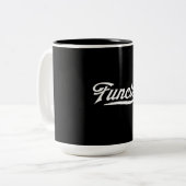 Schimmels Tweekleurige Koffiemok (Voorkant links)