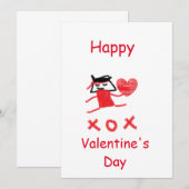 Schimmels Valentijnse Kaart (Voorkant / Achterkant)