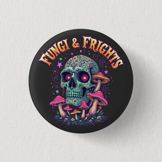 Schimmels & Verschrikkingen Ronde Button 3,2 Cm (Voorkant)