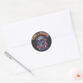 Schimmels & Verschrikkingen Ronde Sticker (Envelop)