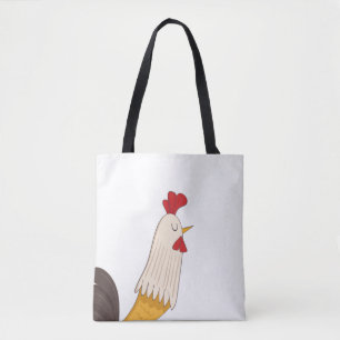 schimmelschildering van schimmeldoekje schattige c tote bag