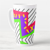 Schimmelvormig aluminium waterflesje latte mok (Linkerhoek)