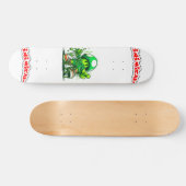 Schimmig "Shroomy" Persoonlijk Skateboard (Horizontaal)