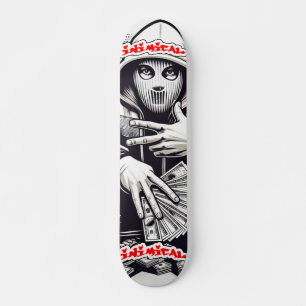 Schimmig straatgeld Hannibal Persoonlijk Skateboard