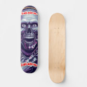 Schimmige cyber hannibal persoonlijk skateboard (Voorkant)