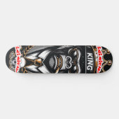 Schimmige Koning Gangster Gorilla Persoonlijk Skateboard (Horizontaal)