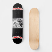 Schimmige Run Caveman RUN! Persoonlijk Skateboard (Voorkant)