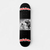 Schimmige Run Caveman RUN! Persoonlijk Skateboard (Voorkant)