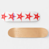 Schimmige Sovjet-ster Persoonlijk Skateboard (Horizontaal)