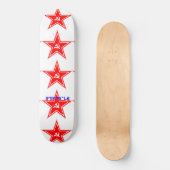 Schimmige Sovjet-ster Persoonlijk Skateboard (Voorkant)