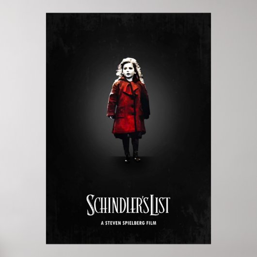 Schindenlijst Poster (Voorkant)