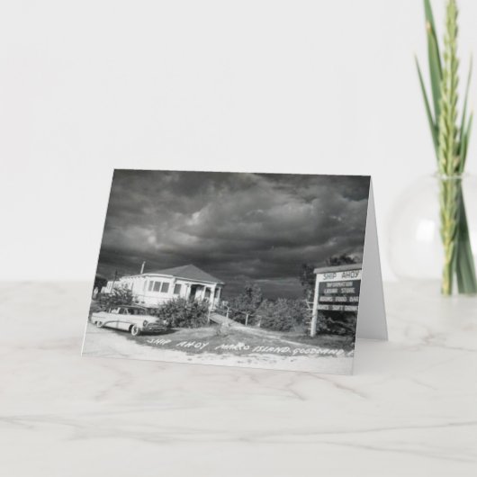 Schip Ahoy Bar, Marco Island, Florida, jaren zesti Kaart (Voorkant)