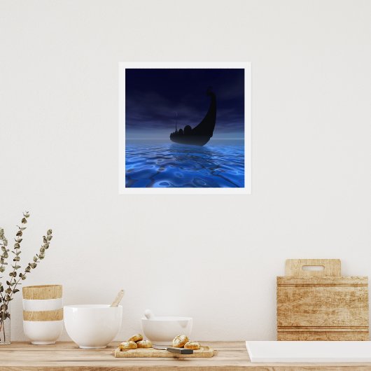 SCHIP BEKIJKEN POSTER (Keuken)