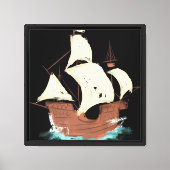 schip canvas afdruk (Voorkant)