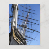 Schip (Cutty Sark) Briefkaart (Voorkant)