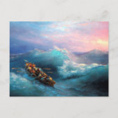 Schip door Ivan Aivazovsky Briefkaart (Voorkant)