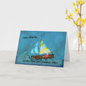 Schip dumpen? Pensioenuitkering Kaart (Gele Bloem)